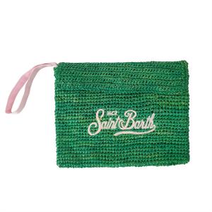 Women Real Raffia Straw Purse Bag